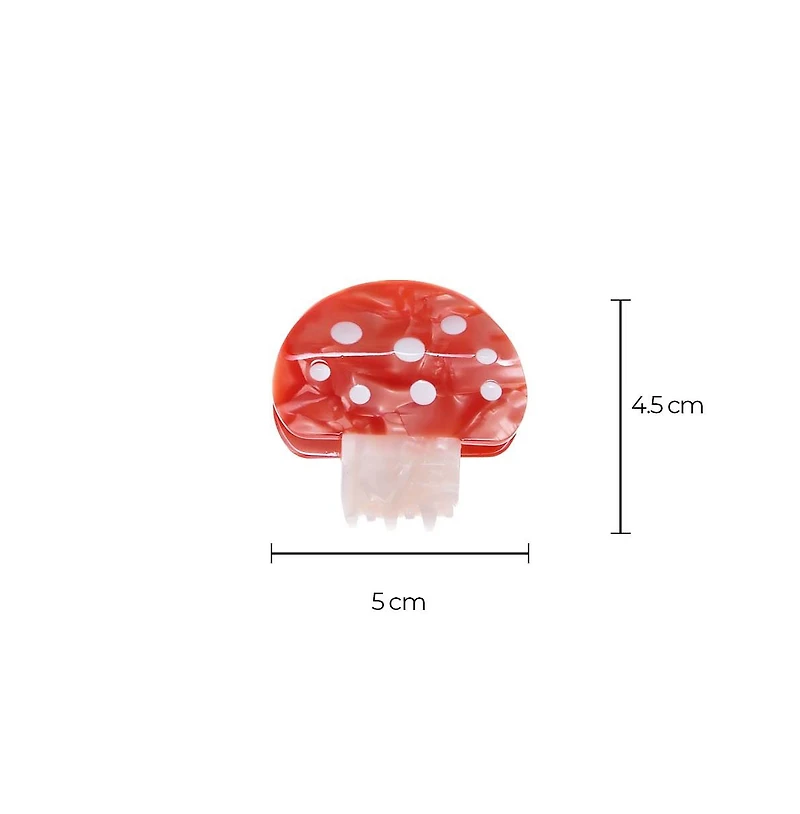 Red Mushroom Hair Claw Clip By Adina Eden