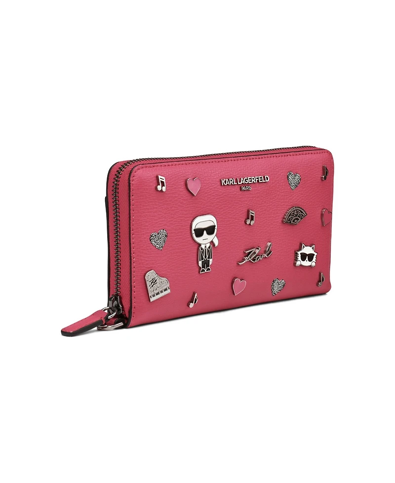 Karl Lagerfeld Paris Maybelle Continental Zip Wallet