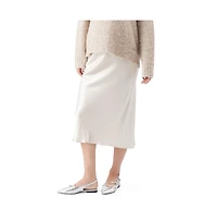 Ripe Maternity Maternity Ripe Crystal Satin Skirt