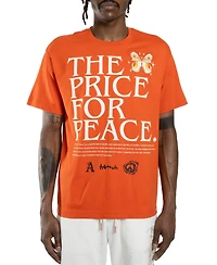 All Good Things Are Welcome Here Men's Price For Peace Graphic T-Shirt
