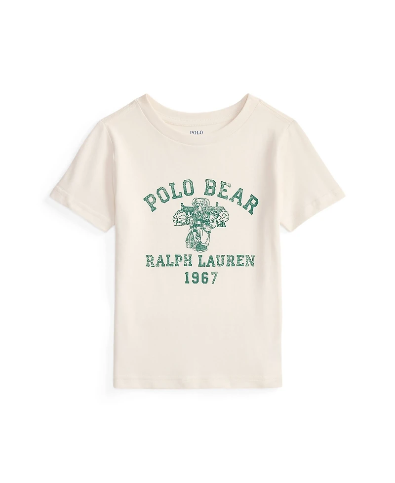 Polo Ralph Lauren Toddler and Little Boys Bear Cotton Jersey T-Shirt
