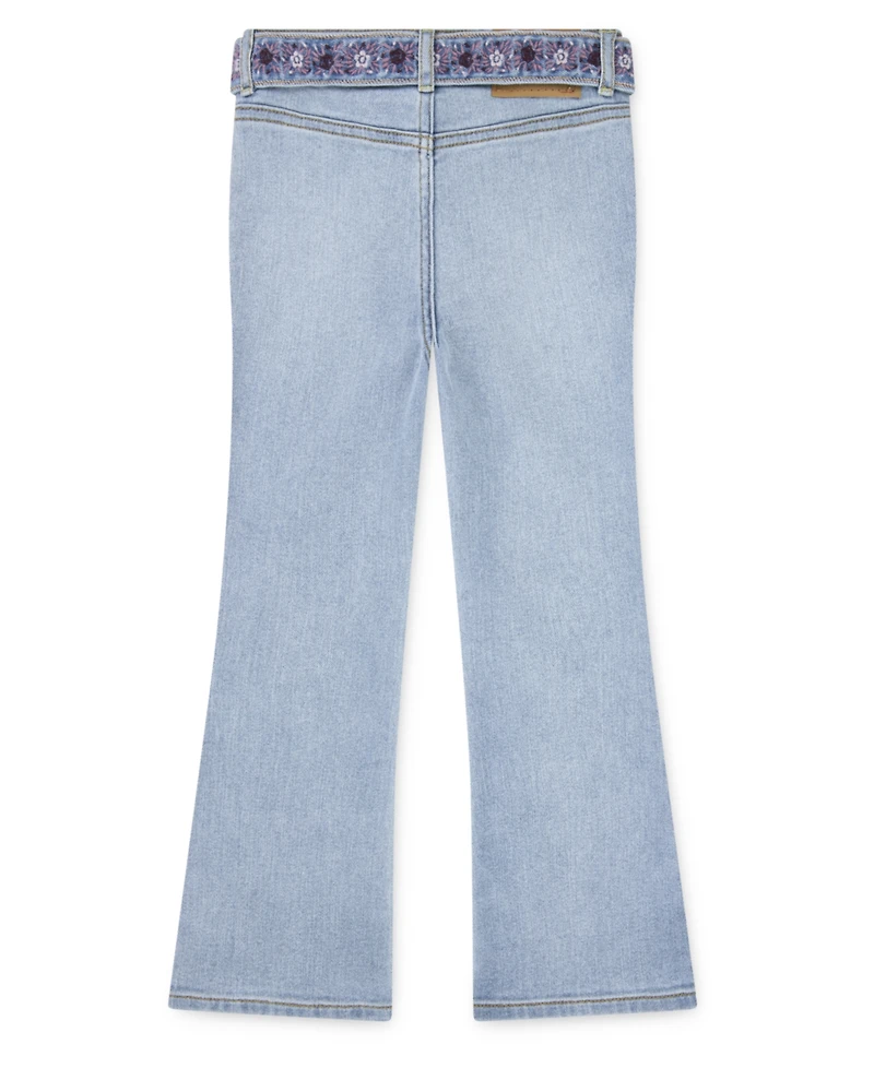 Levi's Big Girls Embroidered Belt Flared Jeans
