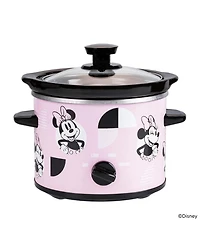 Uncanny Brands Disney Minnie Mouse 2-Qt Slow Cooker