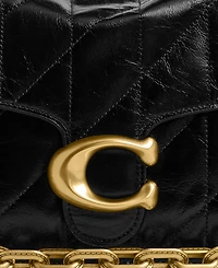 Coach Chain Tabby Small Quilted Leather Shoulder Bag
