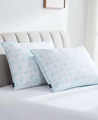 Nautica Anchor Grid 2-Pack Pillow, King