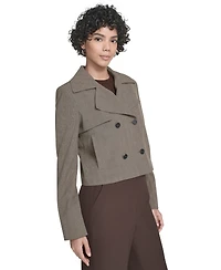 Calvin Klein Women's Cropped Trench Jacket
