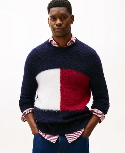 Tommy Hilfiger Men's Colorblocked Alpaca Sweater