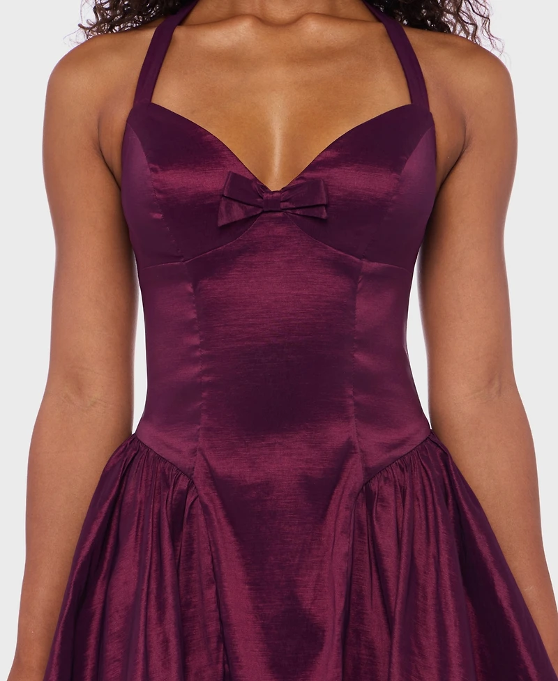 Alex & Sophia Juniors' Sleeveless Short Fit Flare Dress