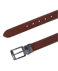 Trafalgar Men's Maverick 32mm Reversible Leather Dress Belt