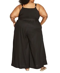 Universal Standard Plus Promenade Linen Jumpsuit