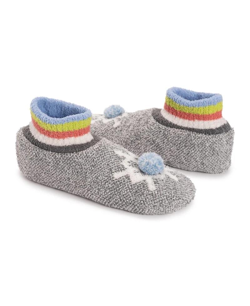Muk Luks Women's Cozy Ribbed Cuff Booties