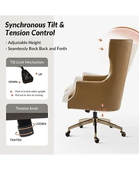 Ivo Office Chair with Wingback