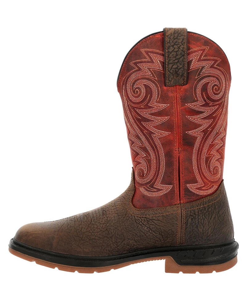 Rocky Men's Worksmart 11 Composite Toe Waterproof Western Boot