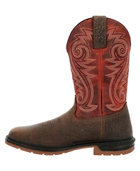 Rocky Men's Worksmart 11 Composite Toe Waterproof Western Boot