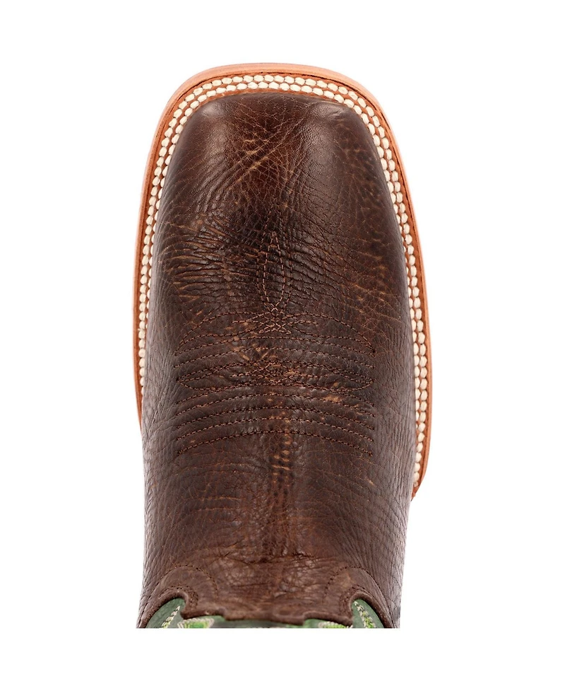 Durango Men's Arena Pro Hickory and Shamrock Green Western Boot