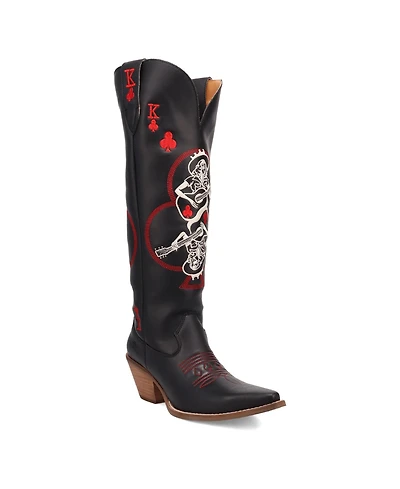 Dingo Women's King Of Clubs Leather Boot