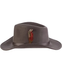 Scala Men's Crushable Felt Outback Hat