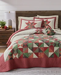 Charter Club Tinsel Tree 3-Pc. Quilt Set, Full/Queen, Macy's Exclusive