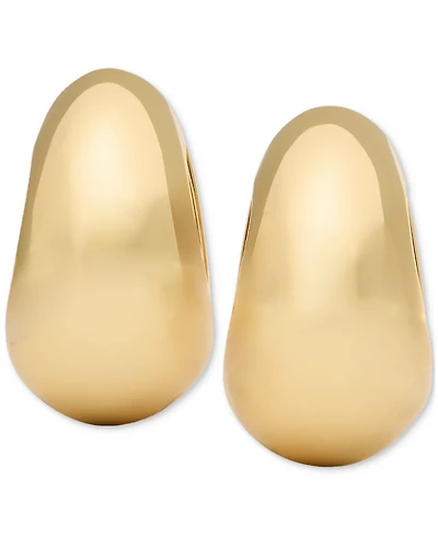 kate spade new york Sculpted Huggie Hoop Earrings