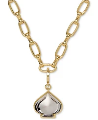 kate spade new york Two-Tone One In A Million Sculpted Spade Charm