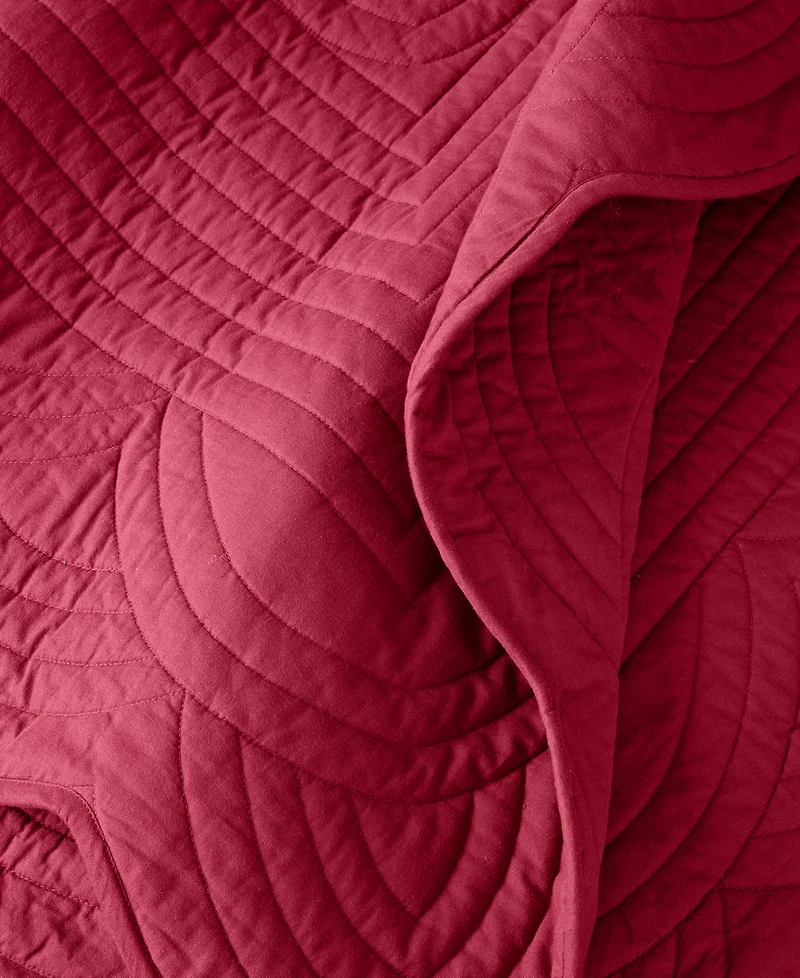 Charter Club Bailey Scallop 3-Pc. Quilt Set, Full/Queen, Exclusively at Macy's