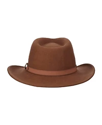 Scala Men's Crush Felt Tracker Hat