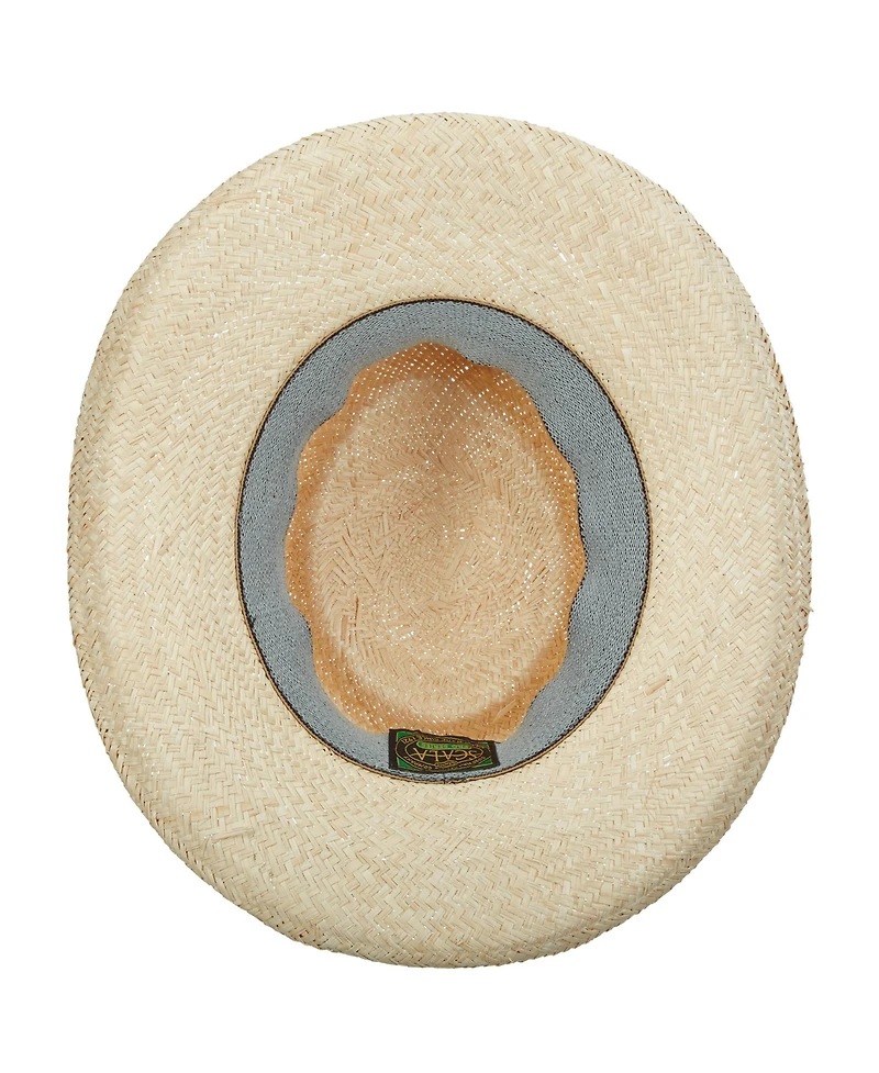 Scala Men's Palm Fiber Gambler Hat