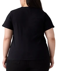 Levi's Plus Cotton Perfect Studded Logo T-Shirt
