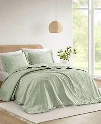 Madison Park Willow Lightweight Breathable 3-Pc. Bedspread Set