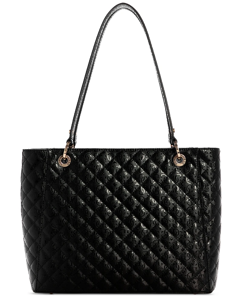 Guess Idra Noel Large Quilted Tote Bag