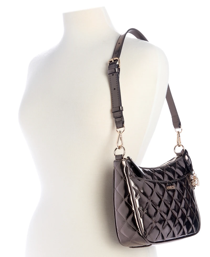 Guess Tinsley Medium Quilted Shoulder Bag