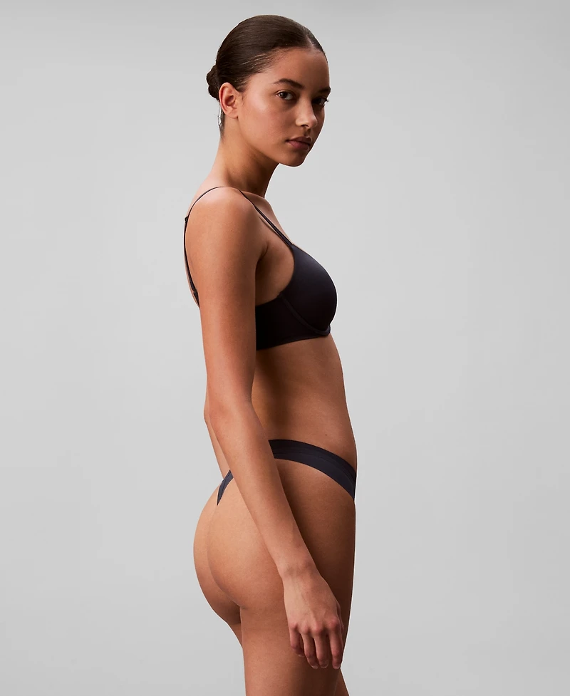 Calvin Klein Women's Invisibles 3-Pack Thong Underwear QD3558