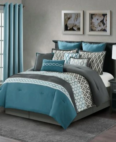 Stratford Park Caval Geometric Patchwork Comforter Sets