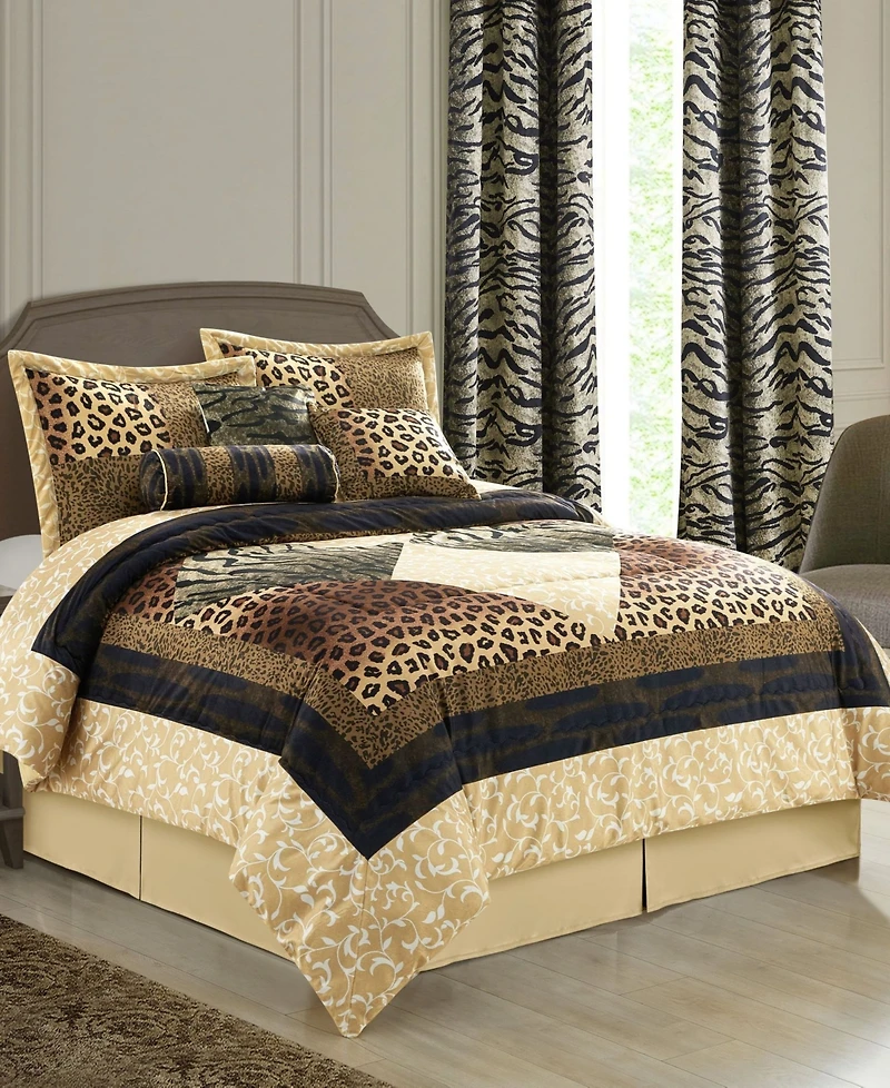Stratford Park Tucson Animal Print 9-Pc. Comforter Set
