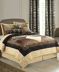 Stratford Park Tucson Animal Print 9-Pc. Comforter Set