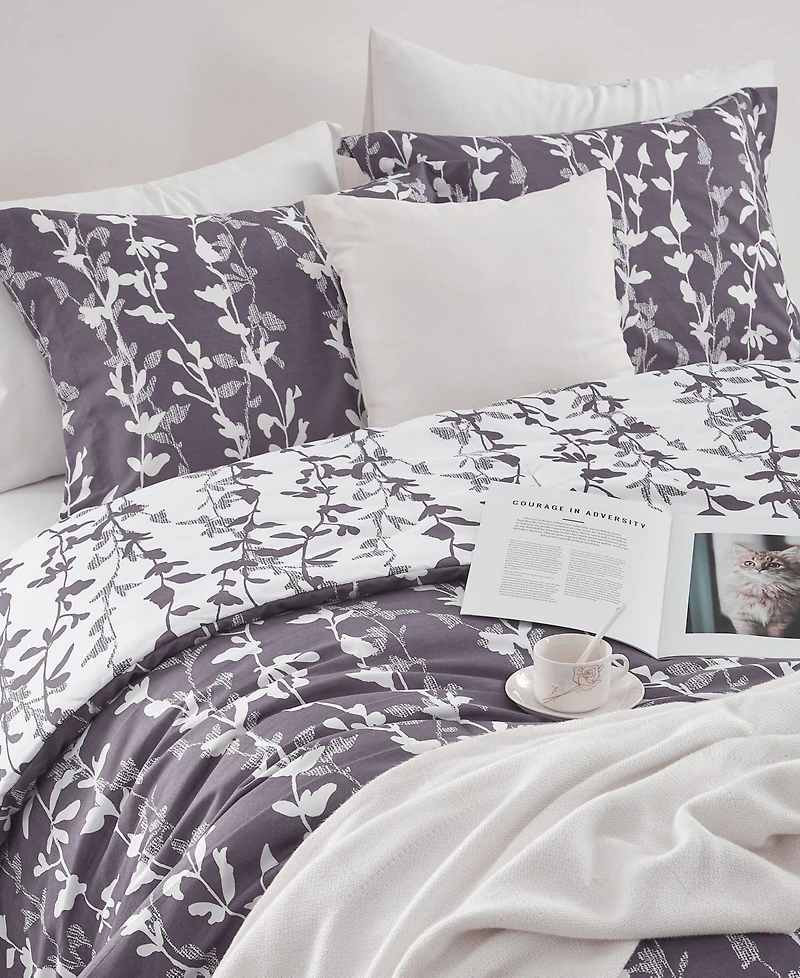 Stratford Park Millie Leaves 3-Pc. Comforter Set