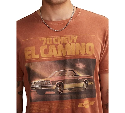 Lucky Brand Men's Short Sleeve Chevy El Camino Graphic T-Shirt