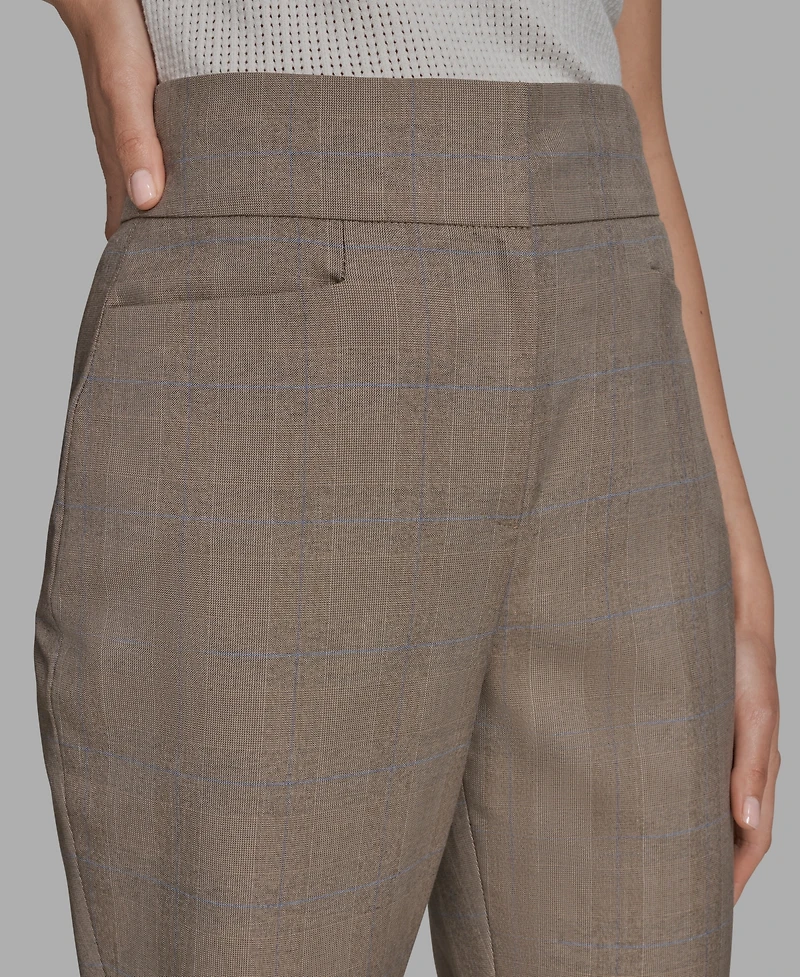 Bcbg Women's Plaid Trousers