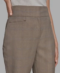 Bcbg Women's Plaid Trousers