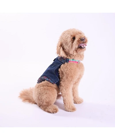 Trina Turk Denim Jacket & Harness Set