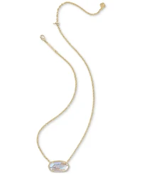 Kendra Scott Elisa Statement Short Pendant Necklace 14K Gold Over Brass