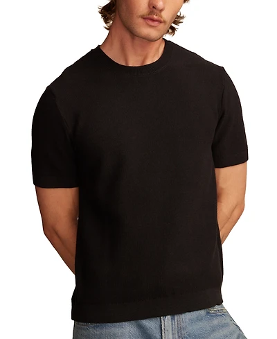 Lucky Brand Men's Short Sleeve Crewneck Sweater
