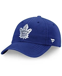 Fanatics Men's Blue Toronto Maple Leaf's Core Primary Logo Adjustable Hat