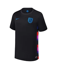 Nike Big Boys and Girls Black England Women's National Team 2025/26 Away Replica Jersey