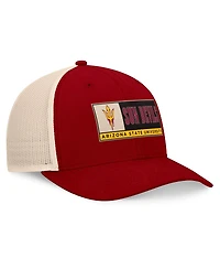 Top of the World Men's Maroon/Natural Arizona State Sun Devils Bennett Trucker Adjustable Hat