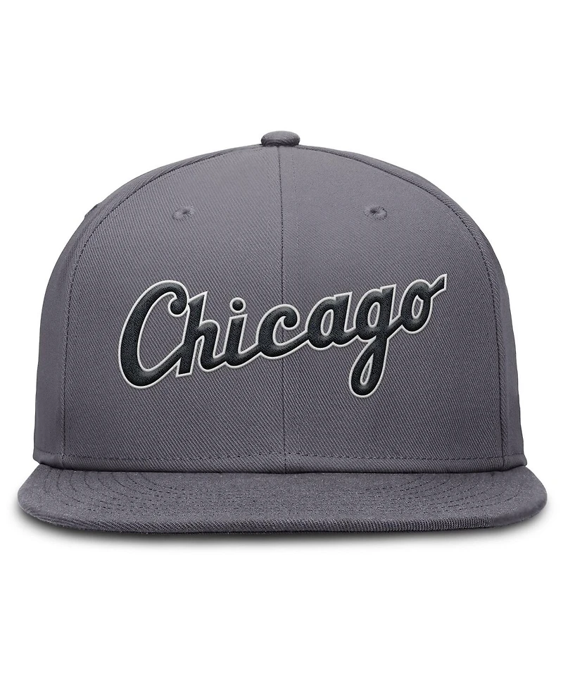 Nike Men's Gray Chicago White Sox Performance True Fitted Hat