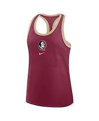 Nike Women's Garnet Florida State Seminoles Primetime Racerback Tri-Blend Tank Top