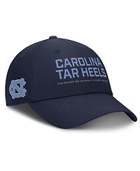 Jordan Men's Navy North Carolina Tar Heels 2025 On-Field Gameday Club Adjustable Hat