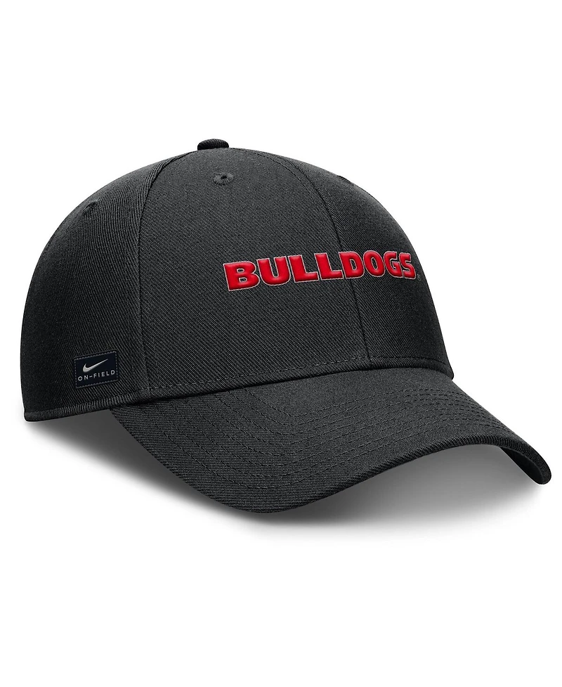 Nike Men's Georgia Bulldogs 2025 On-Field Rise Performance Adjustable Hat