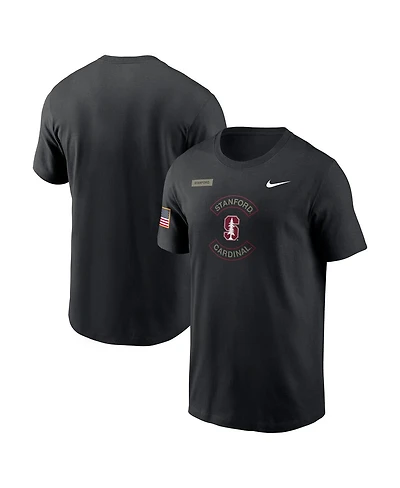 Nike Men's Black Stanford Cardinal 2025 Military Appreciation Performance T-Shirt